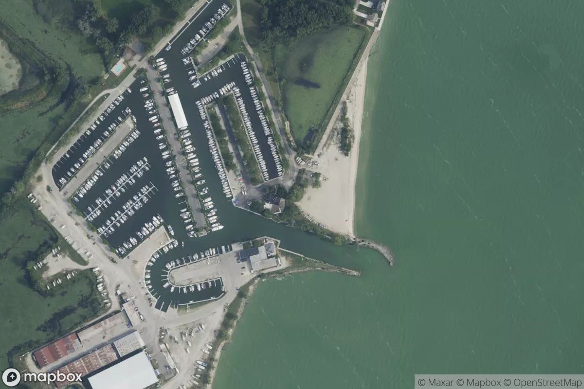 Satellite view of North Cape Yacht Club