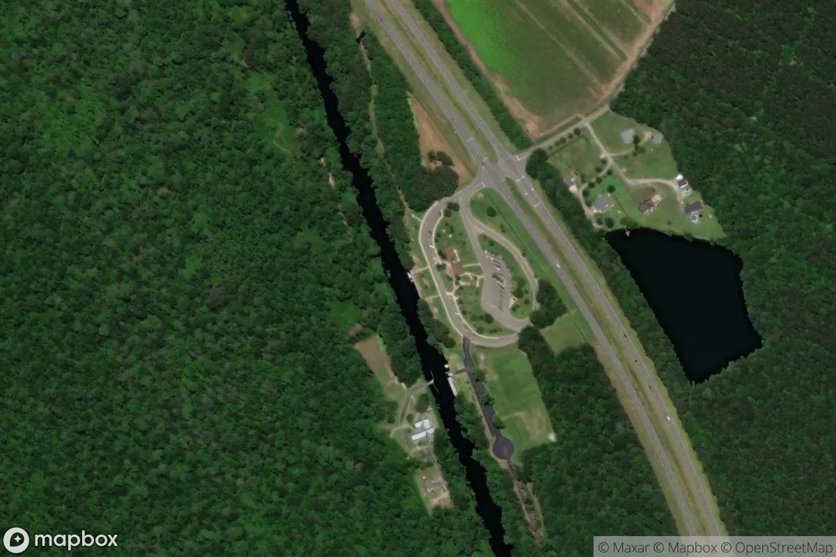 Satellite view of North Carolina Welcome Center