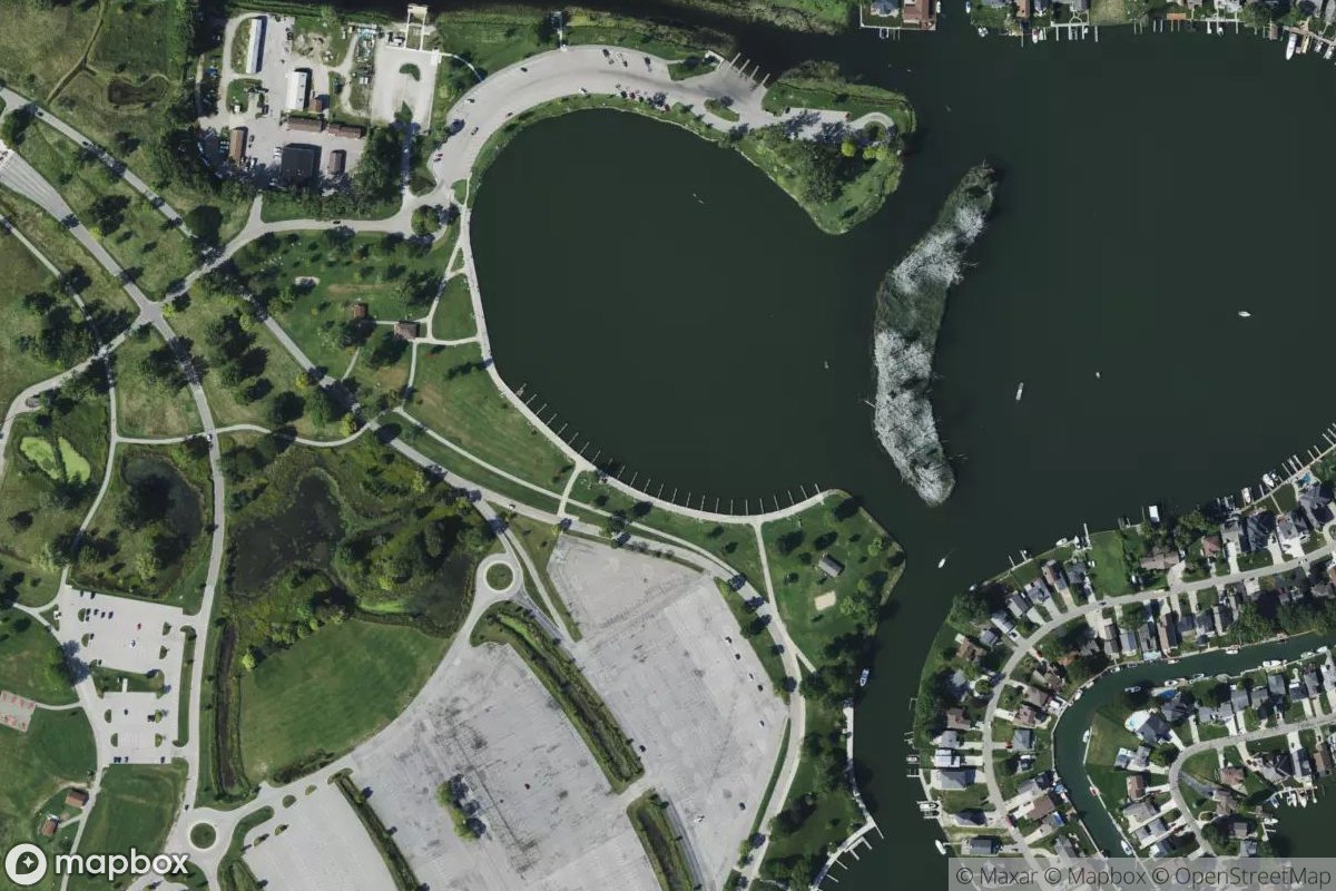 Satellite view of North Marina