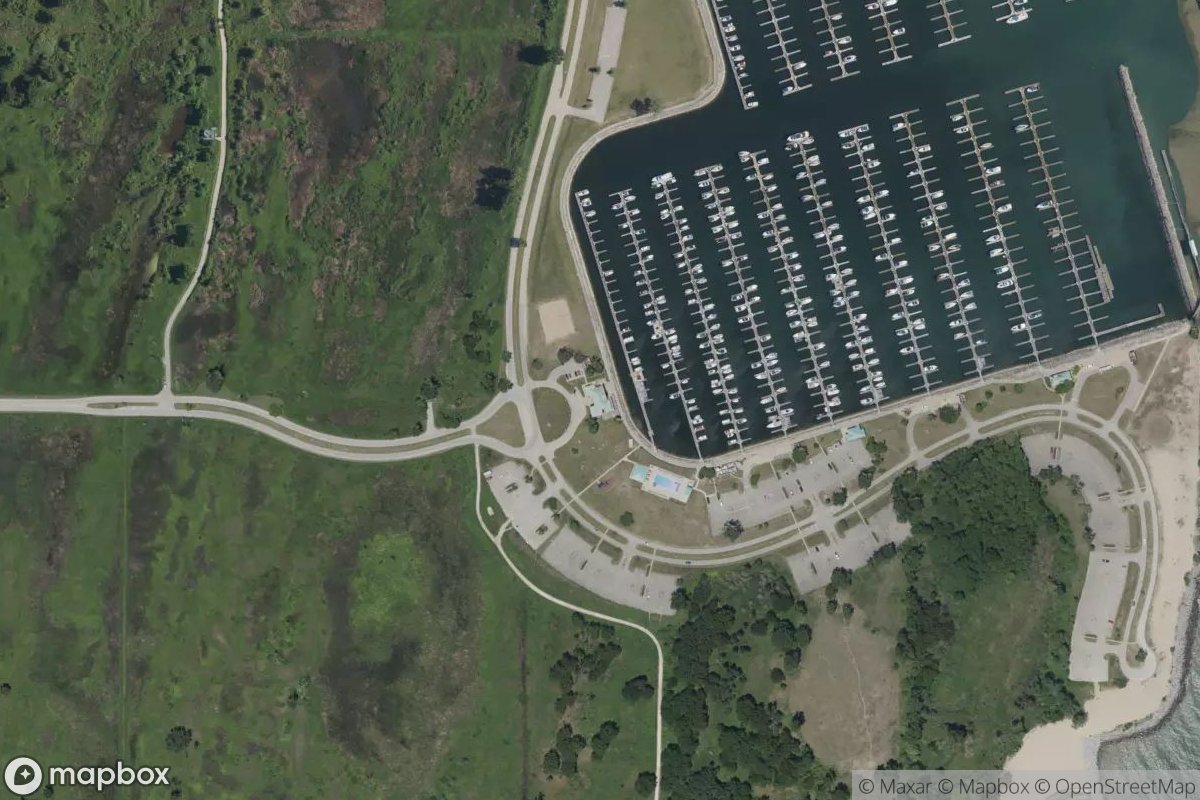Satellite view of North Point Marina