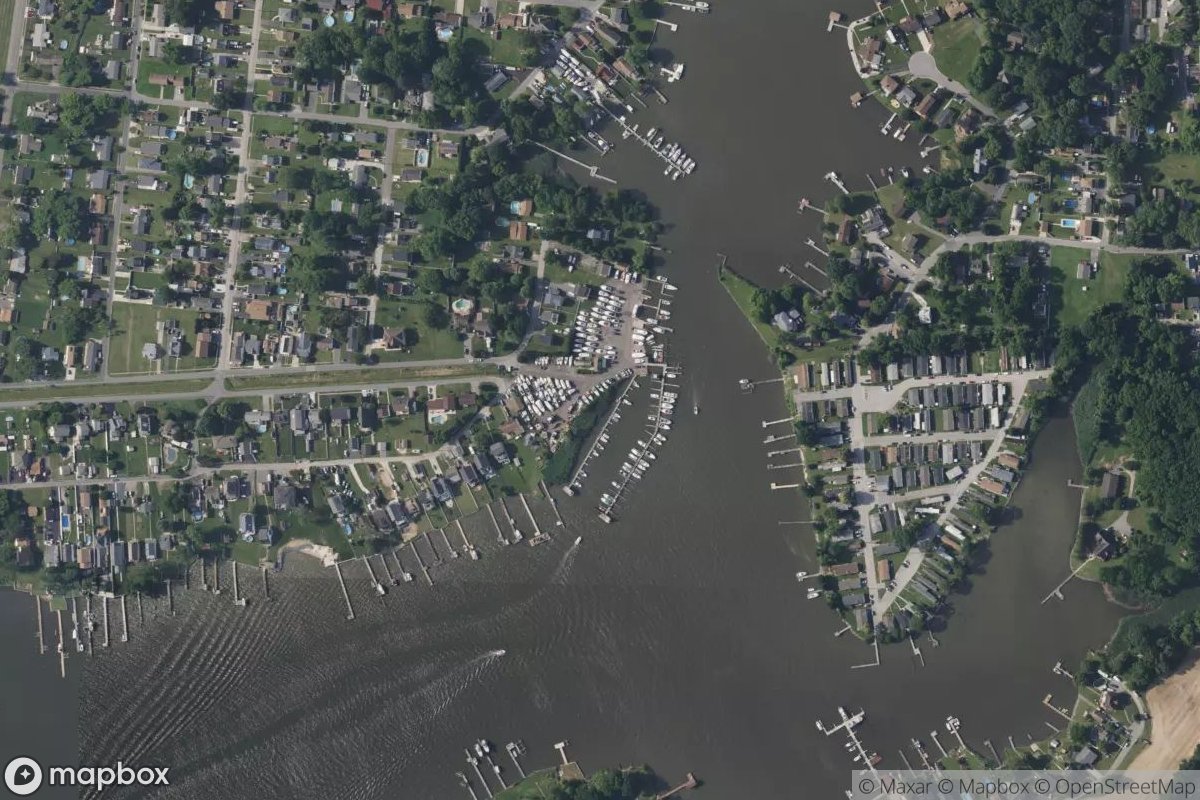 Satellite view of North Point Marina