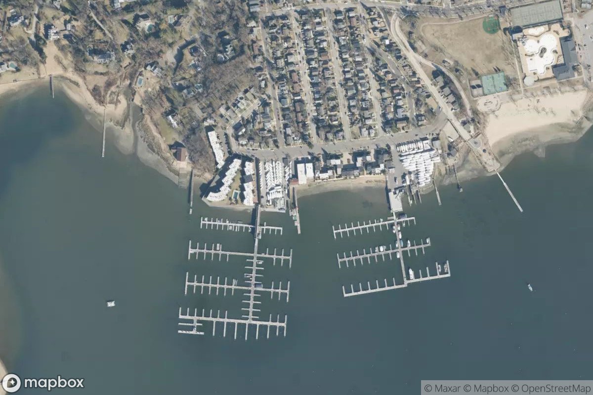 Satellite view of North Shore Yacht Club