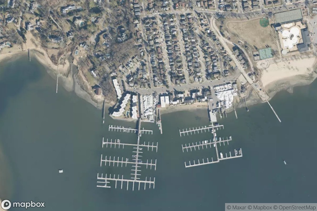 Satellite view of North Shore Yacht Club