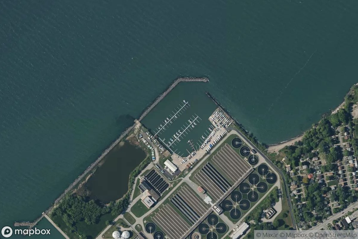 Satellite view of Northeast Yacht Club