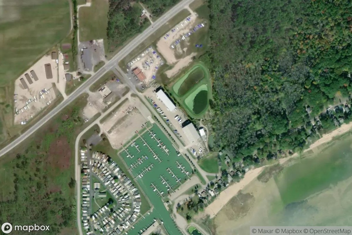 Satellite view of Northport Marine