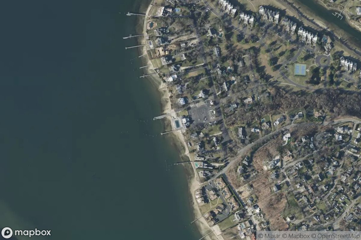 Satellite view of Northport Yacht Club
