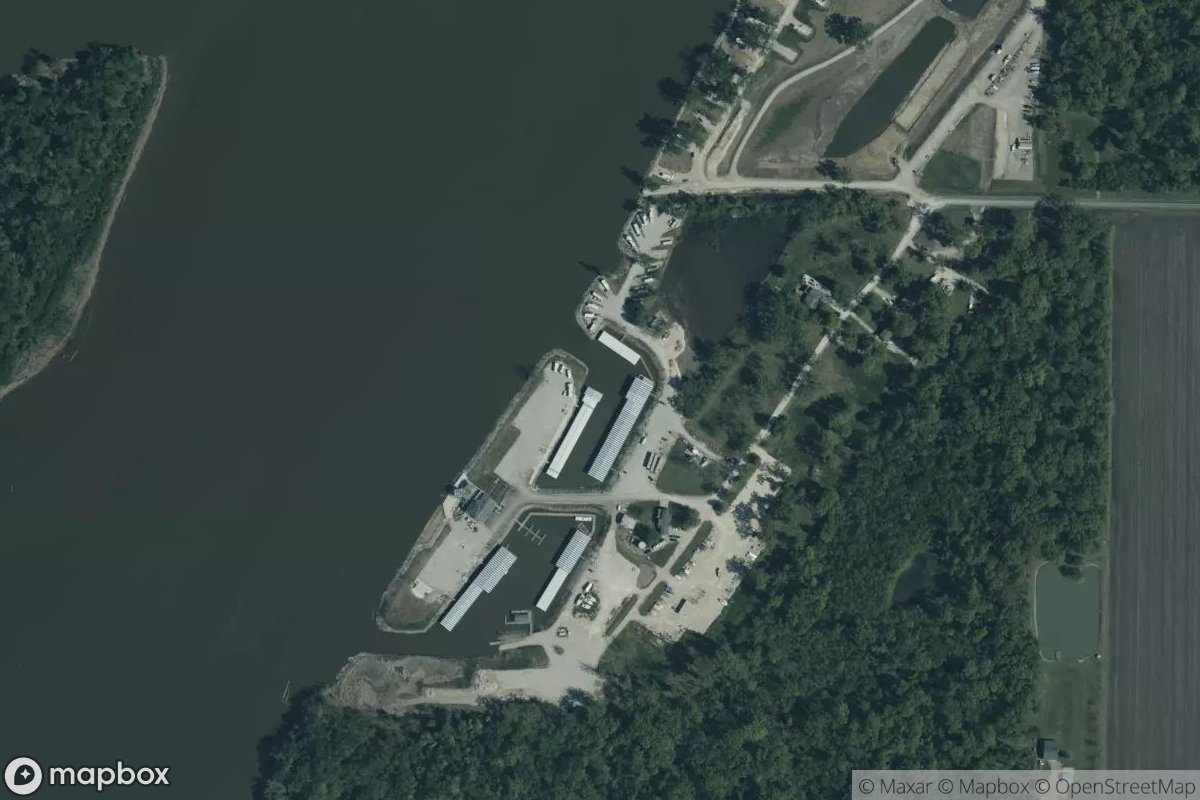 Satellite view of Northshore Marina