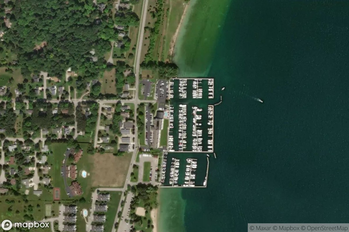 Satellite view of Northwest Marina Yacht Club
