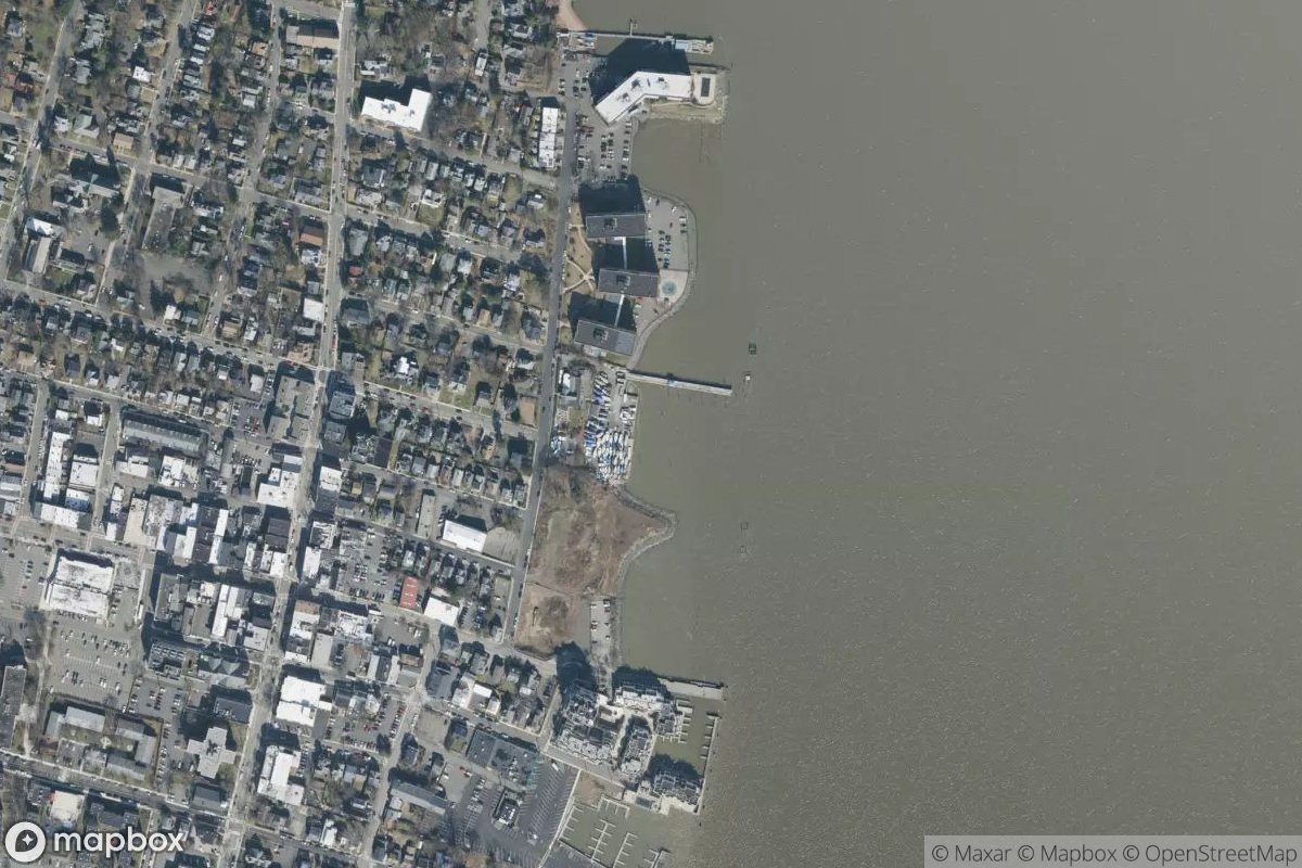 Satellite view of Nyack Boat Club