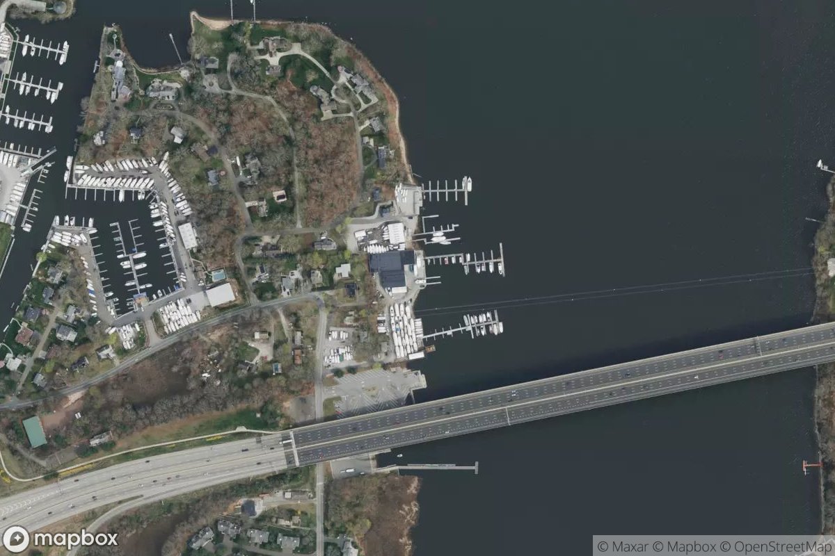 Satellite view of Oak Leaf Marina