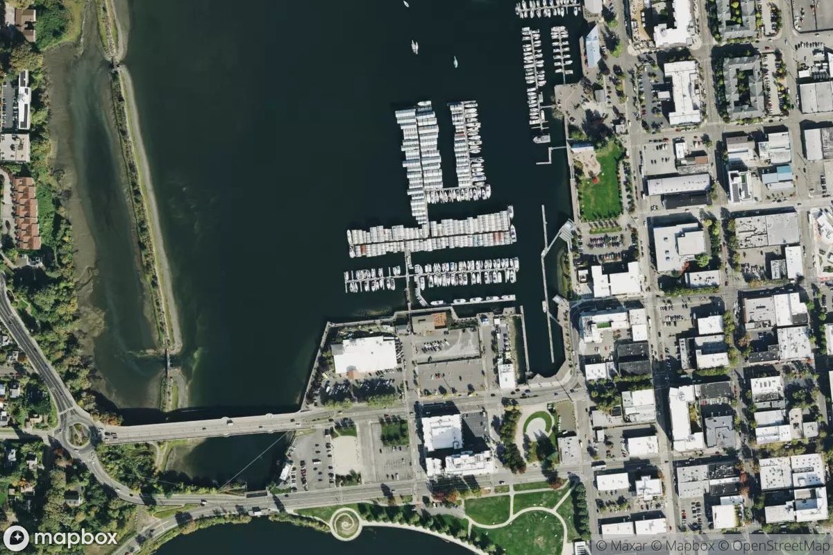 Satellite view of Olympia Yacht Club