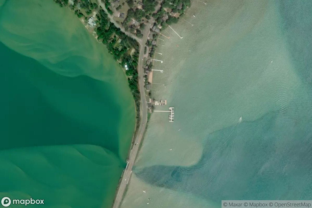 Satellite view of On The Narrows Marina