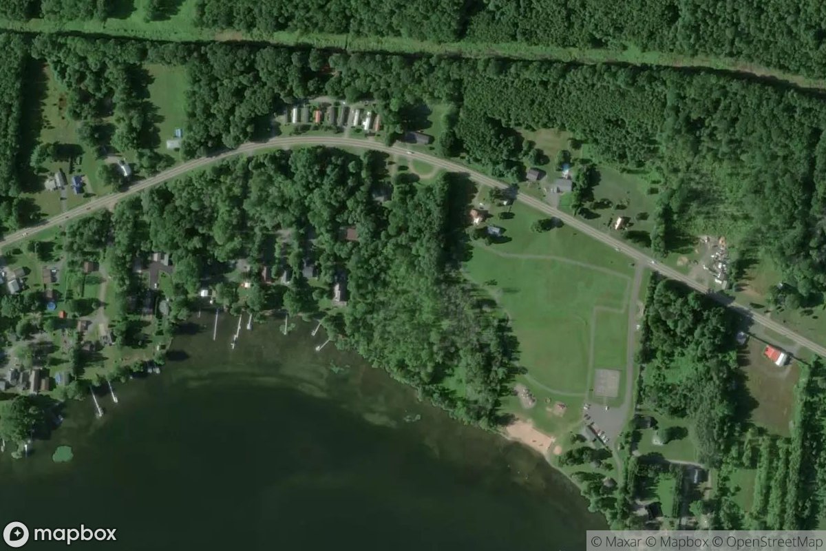 Satellite view of Oneida Lake Boat Launch