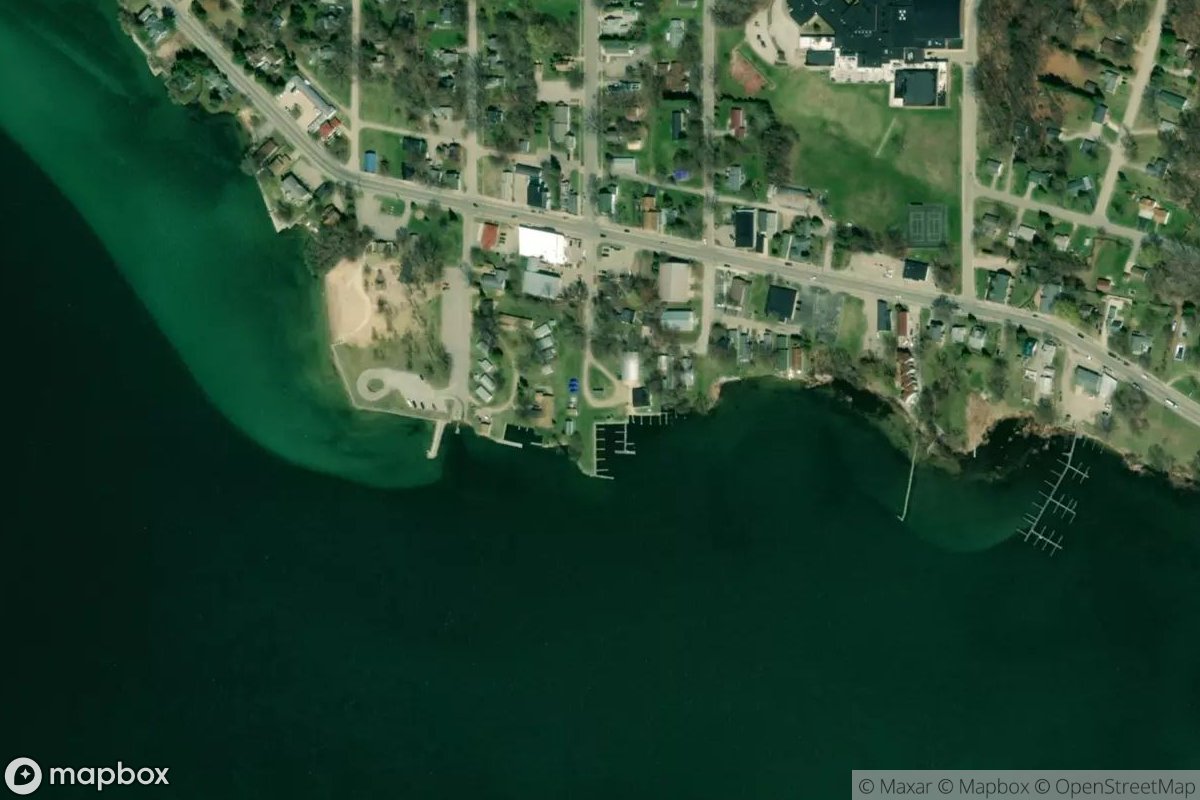 Satellite view of Onekama Marine - Yard 2