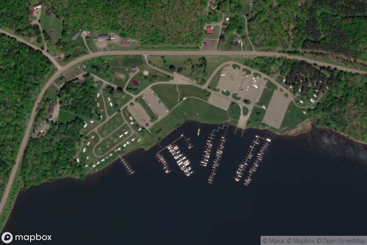 Satellite view of Onoville Marina Park