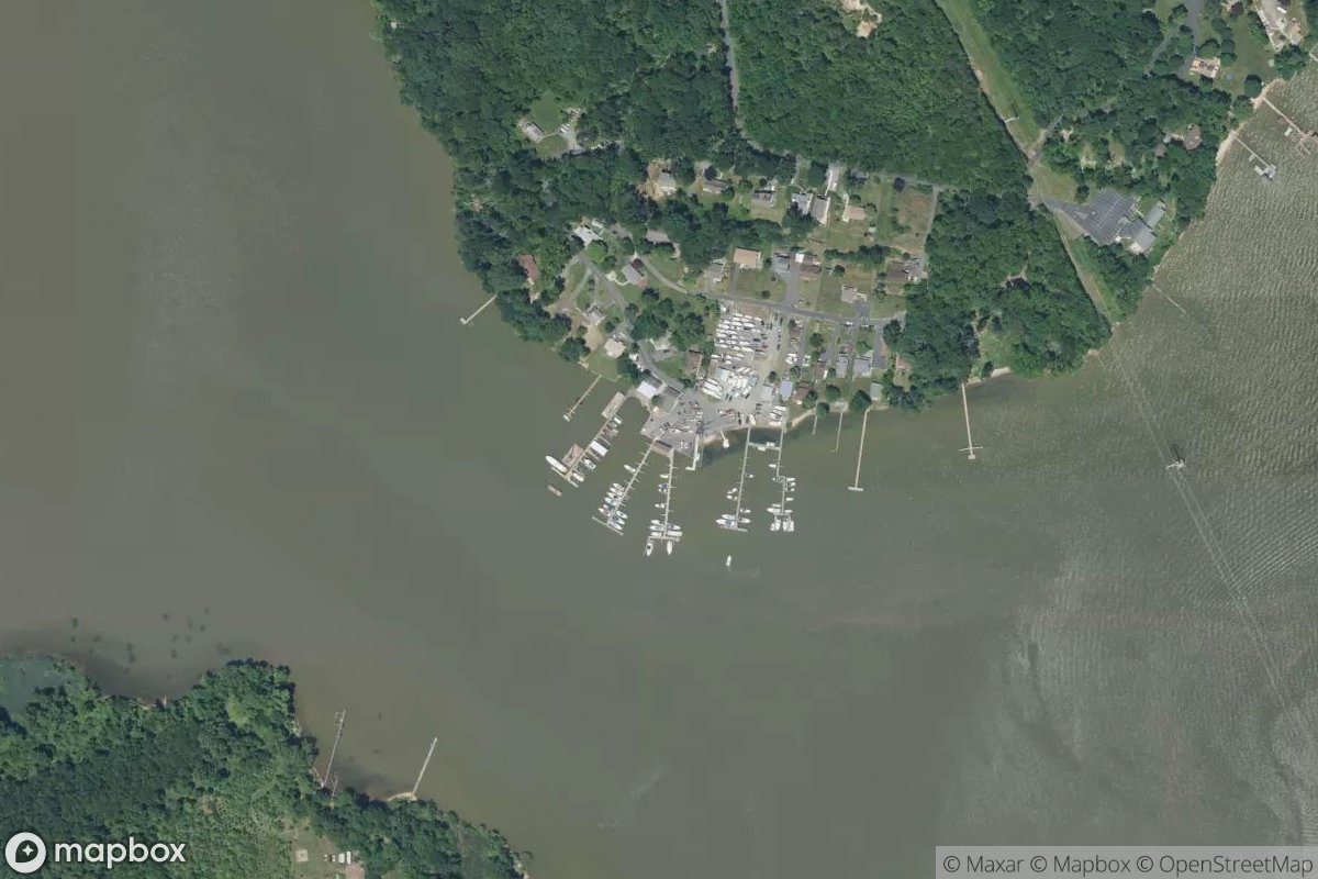 Satellite view of Otter Point Yacht Club