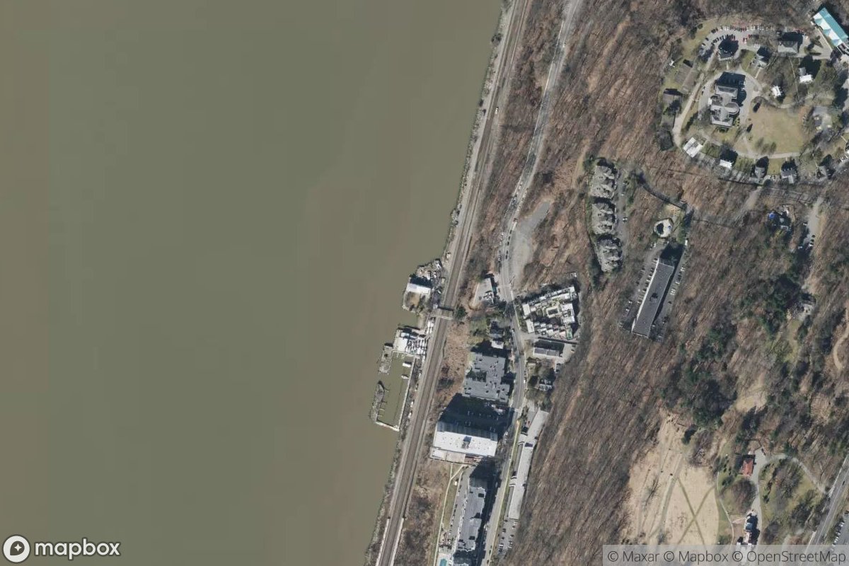 Satellite view of Palisade Boat Club