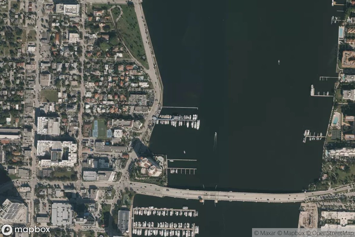 Satellite view of Palm Beach Yacht Club & Marina