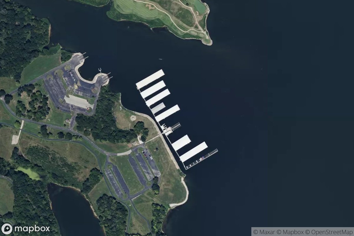Satellite view of Paradise Pointe Marina