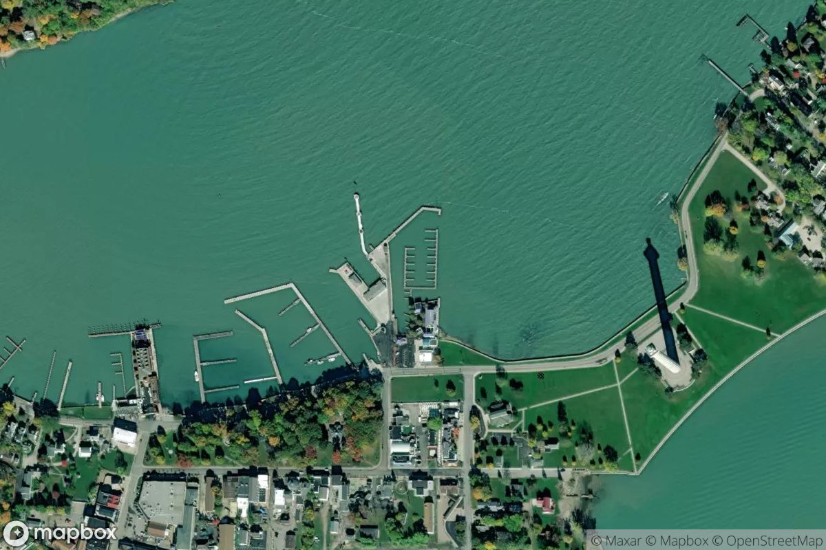 Satellite view of Park Place Boat Club