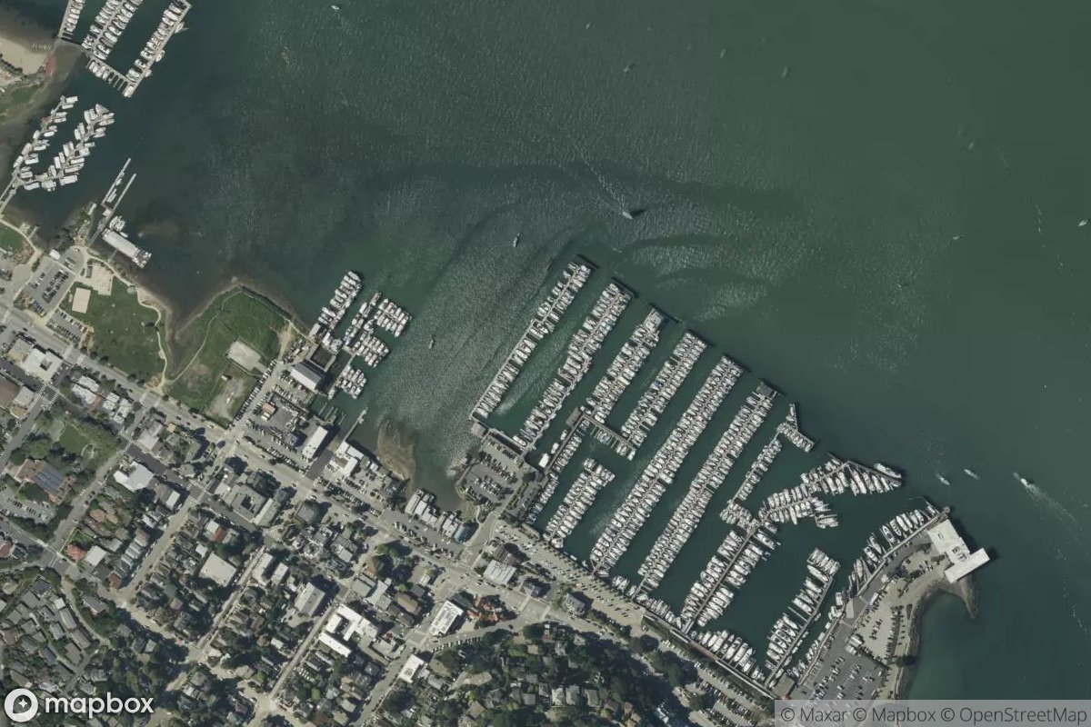 Satellite view of Pelican Harbour
