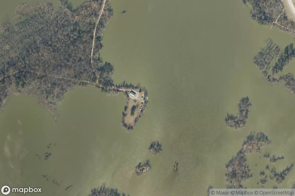 Satellite view of Peninsula Dock