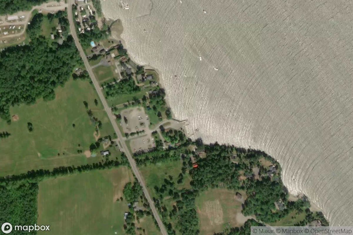 Satellite view of Peru Dock Boat Launch