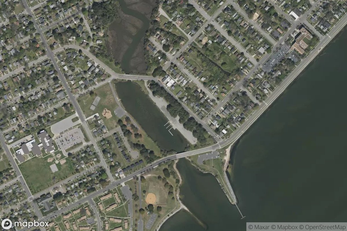 Satellite view of Peterson Yacht Basin