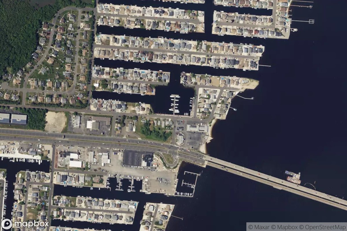 Satellite view of Pier 1 Marina