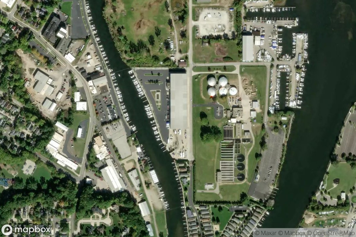 Satellite view of Pier 33
