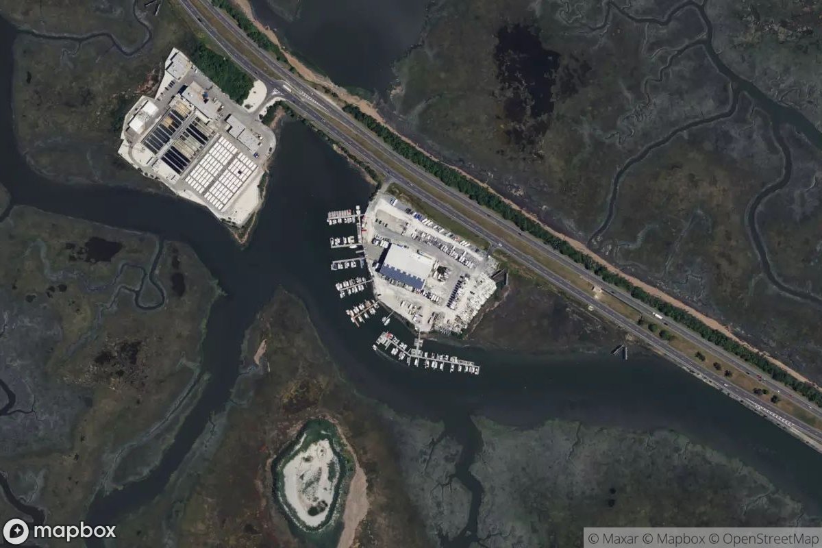 Satellite view of Pier 47 Marina
