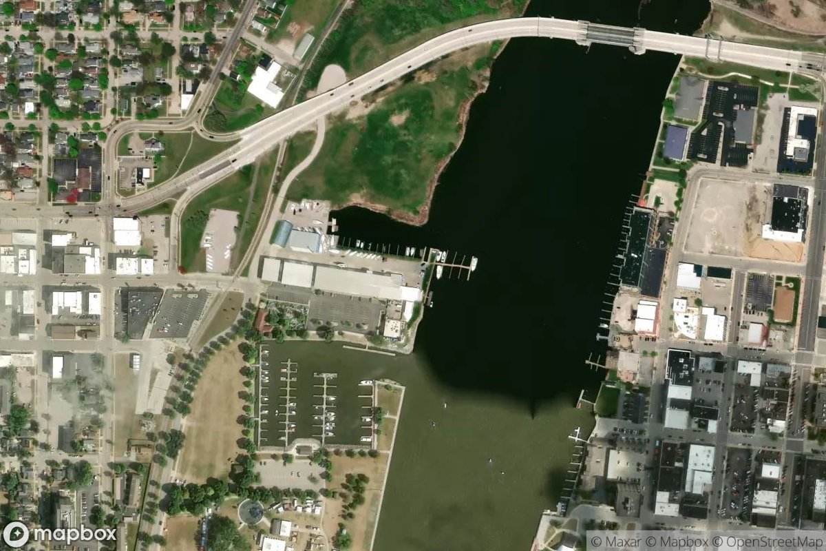 Satellite view of Pier 7 Marina