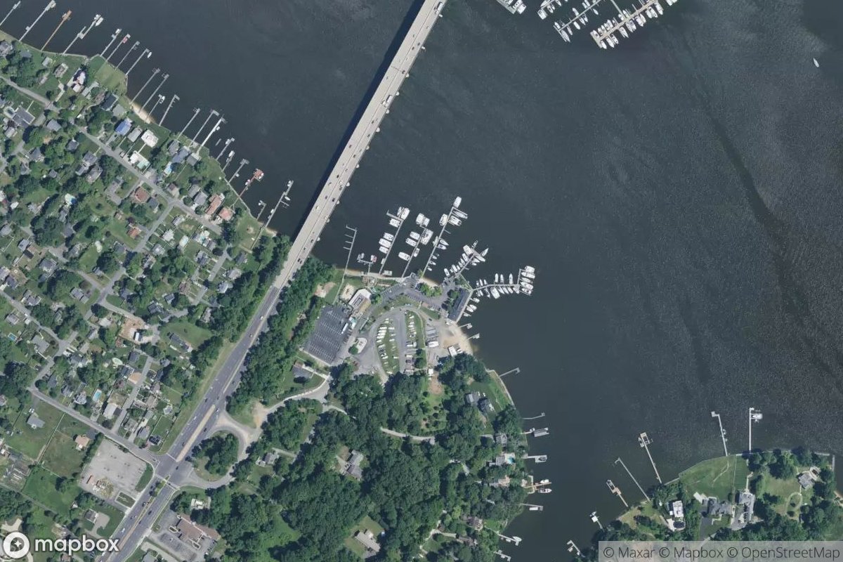 Satellite view of Pier Seven