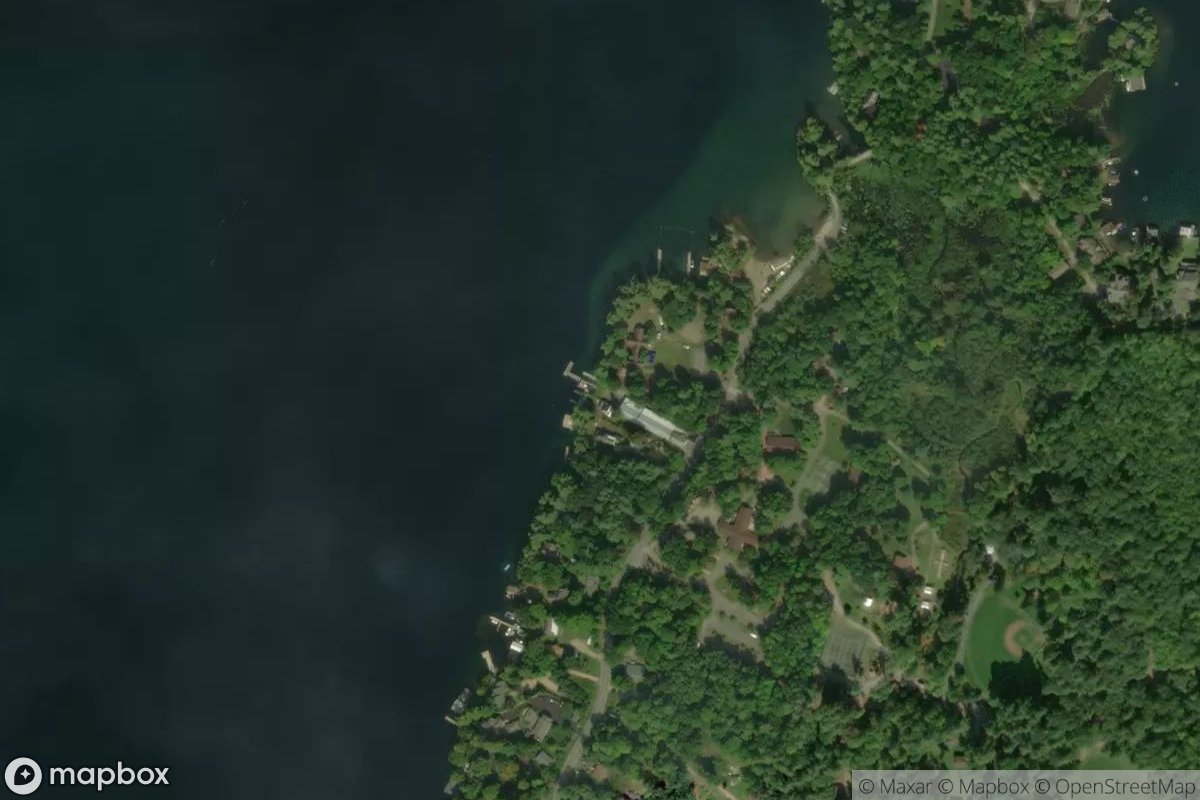 Satellite view of Pilot Knob Marina