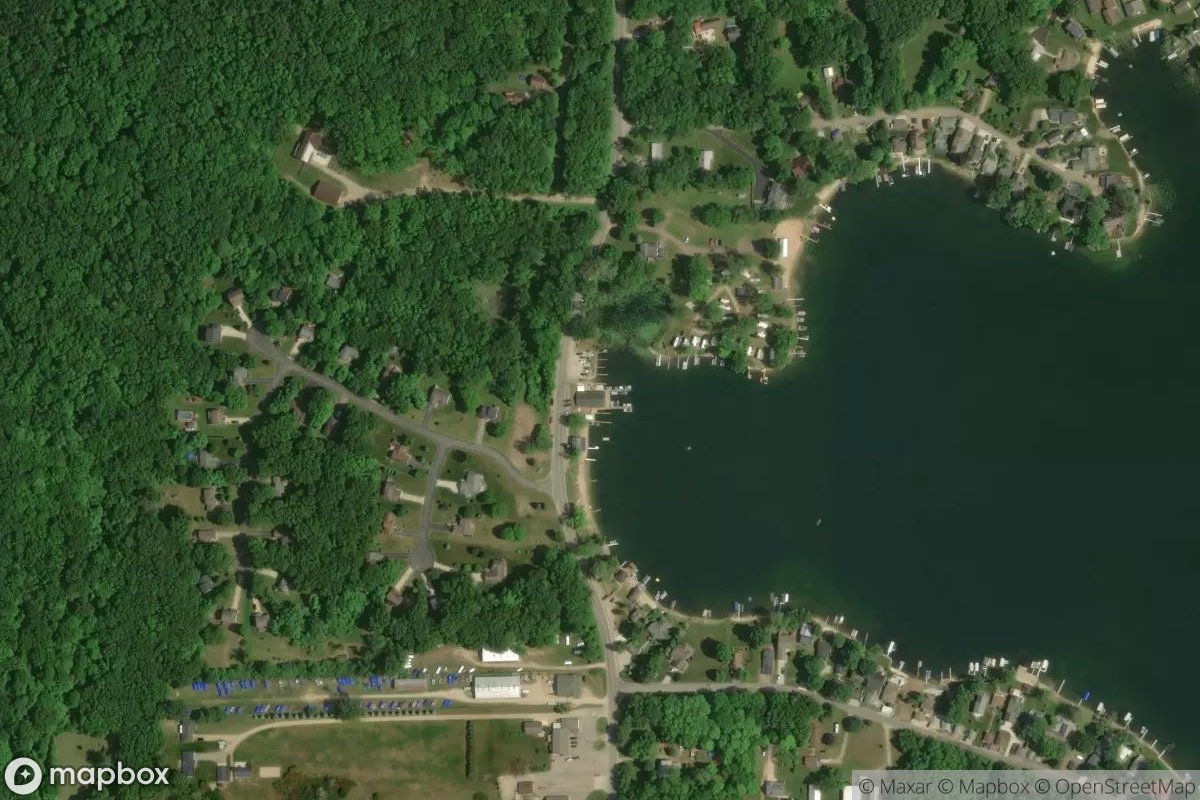 Satellite view of Pine Lake Boat & Motor
