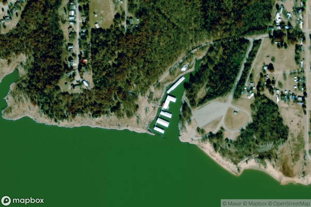 Satellite view of Pioneer Cove Marina