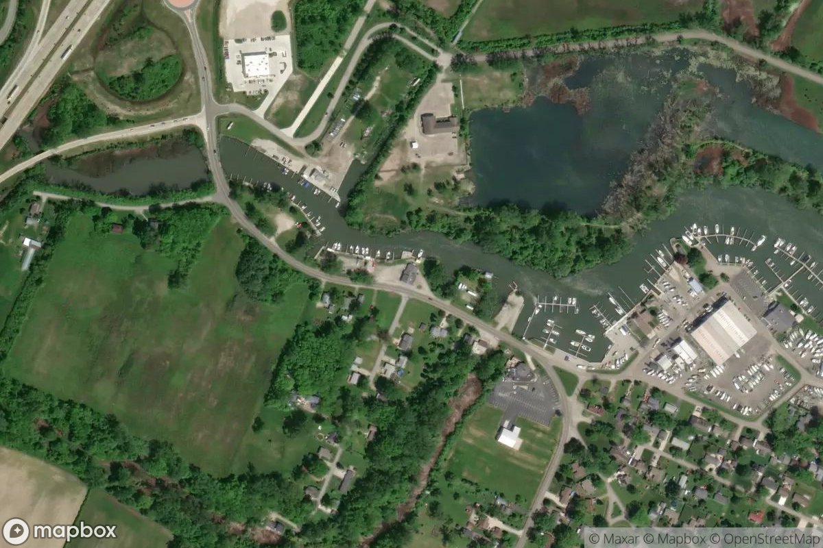Satellite view of Piper Cove Marina