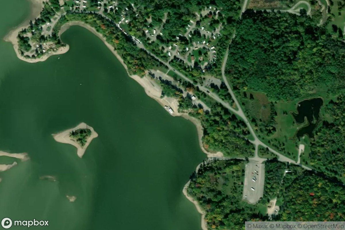 Satellite view of Pirates Cove Marina