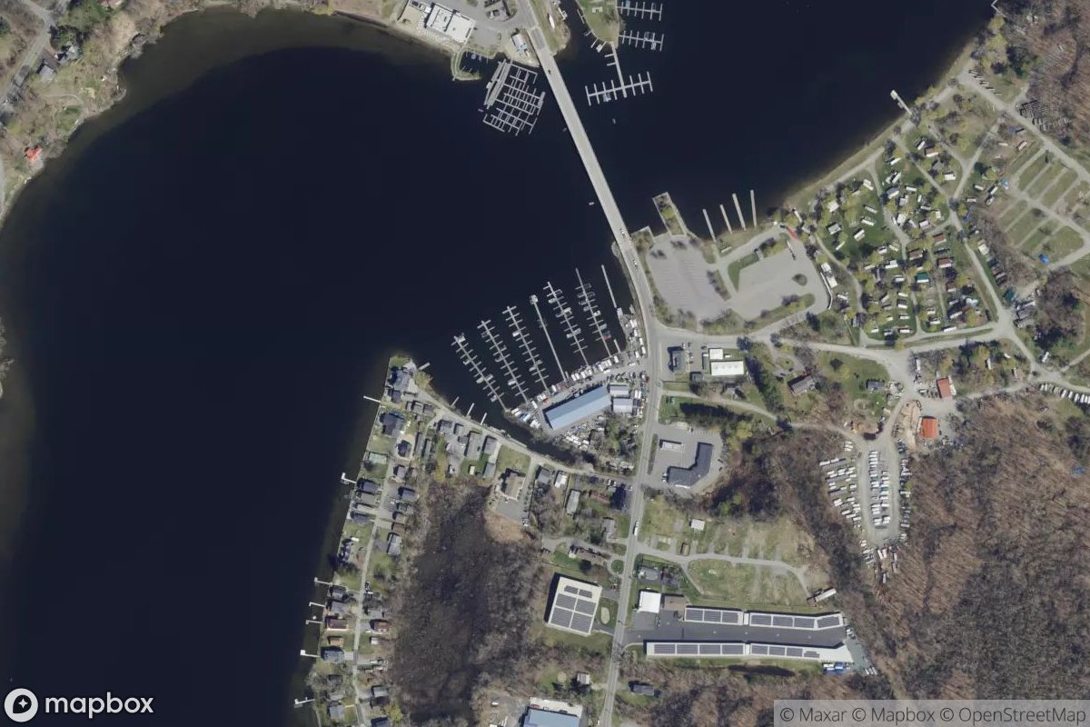 Satellite view of Point Breeze Marine