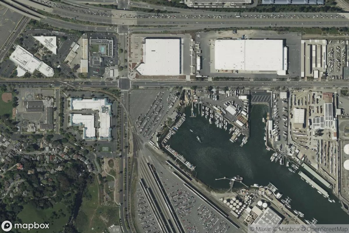 Satellite view of Point San Pablo Yacht Club