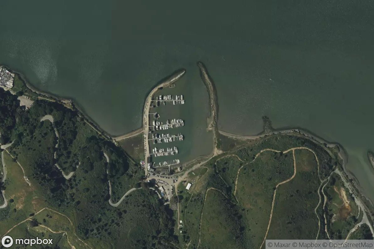 Satellite view of Point San Pablo Yacht Harbor