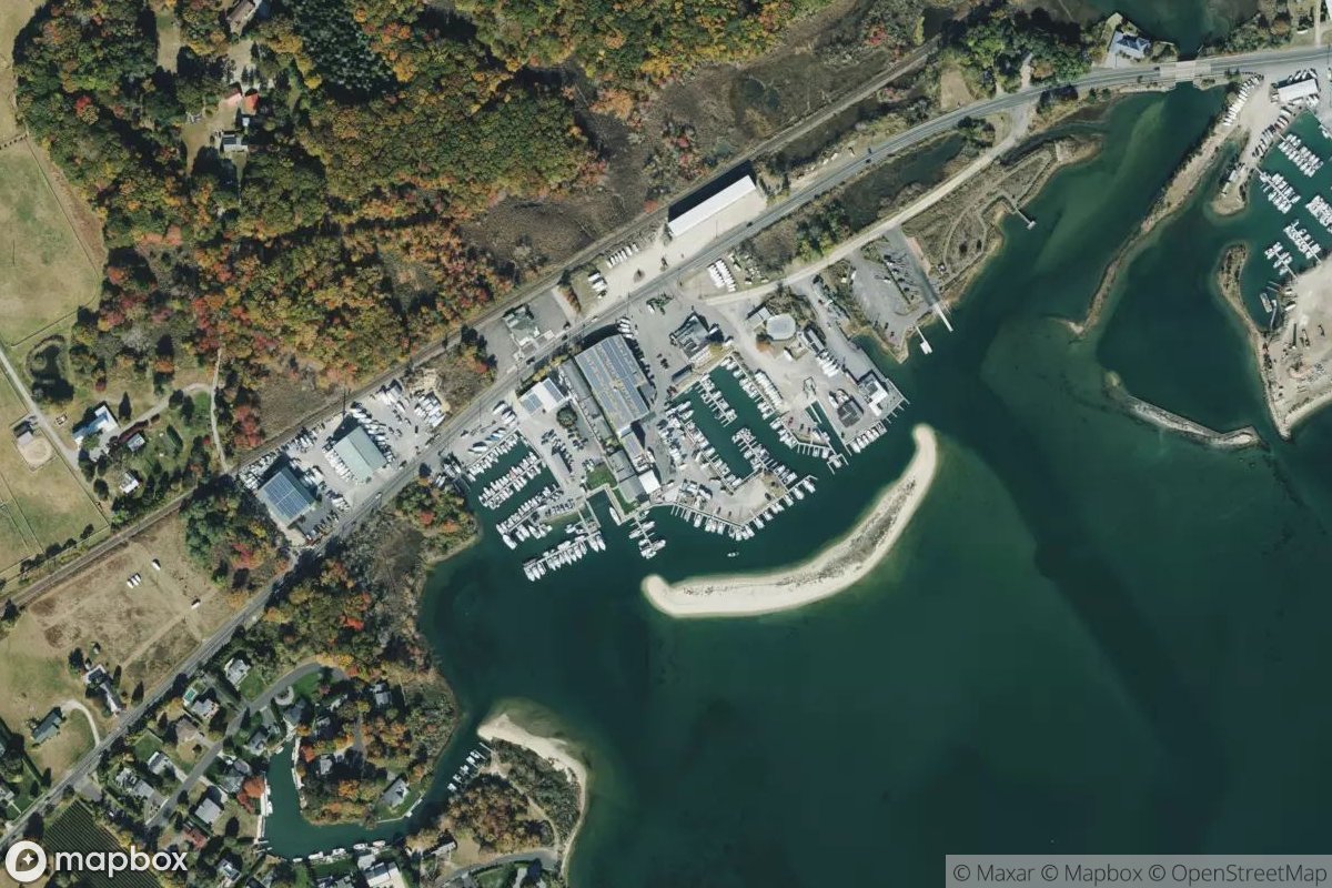 Satellite view of Port of Egypt Marine