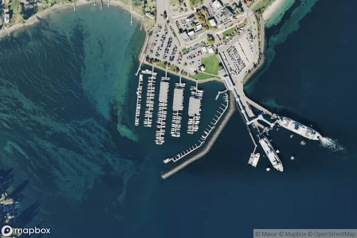 Satellite view of Port of Kingston