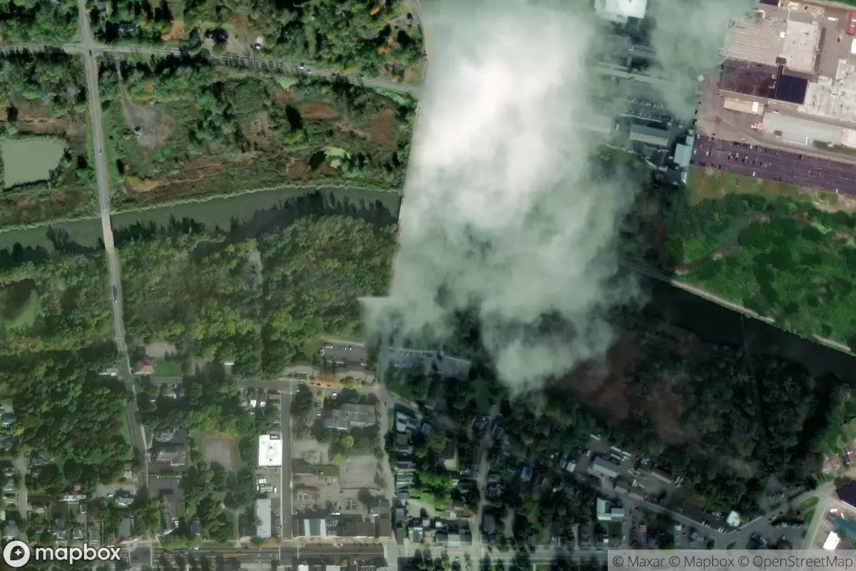 Satellite view of Port of Palmyra