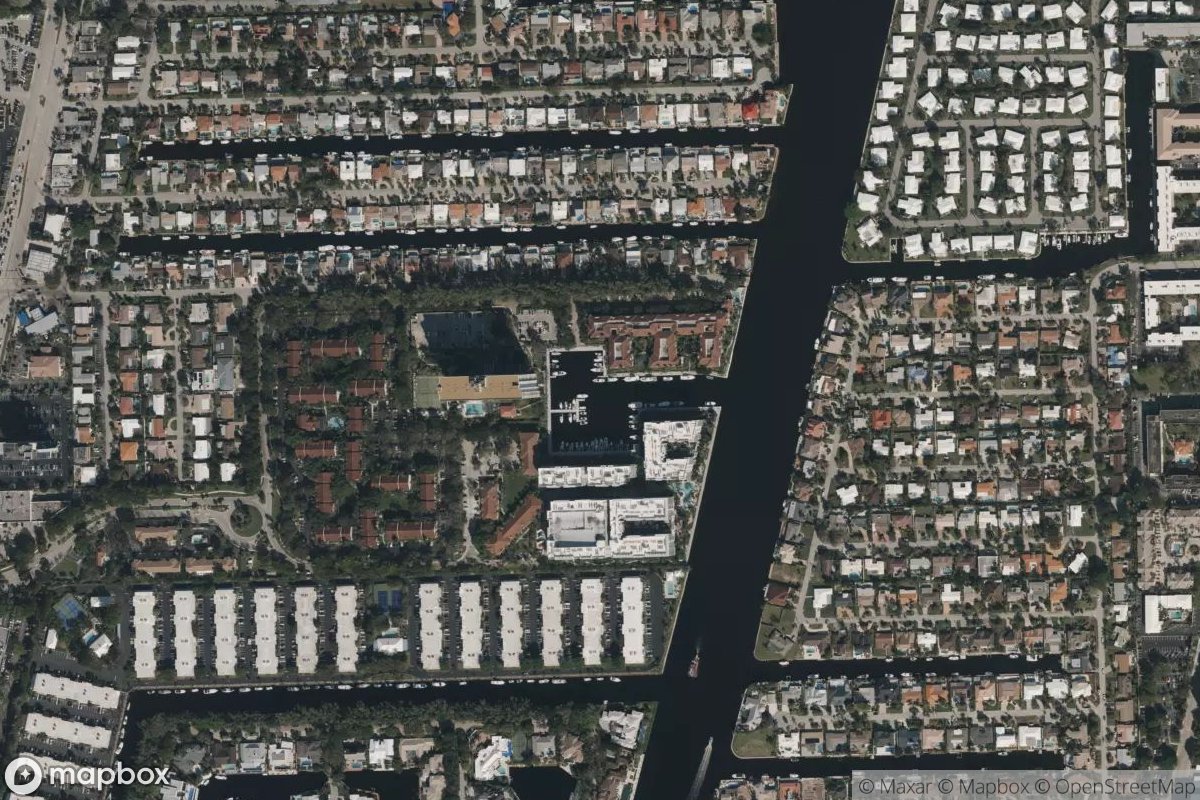 Satellite view of Port Royale Marina