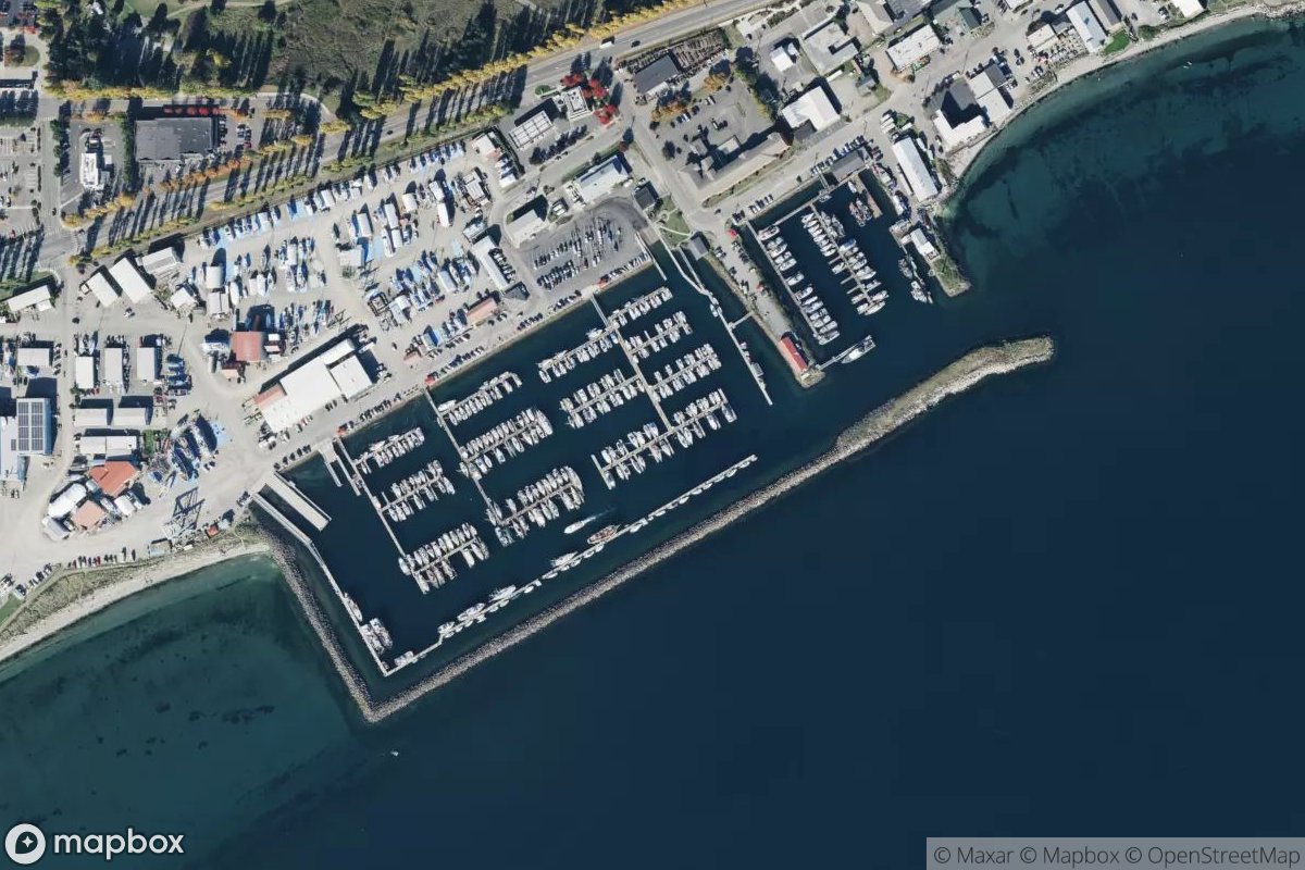 Satellite view of Port Townsend Boat Haven