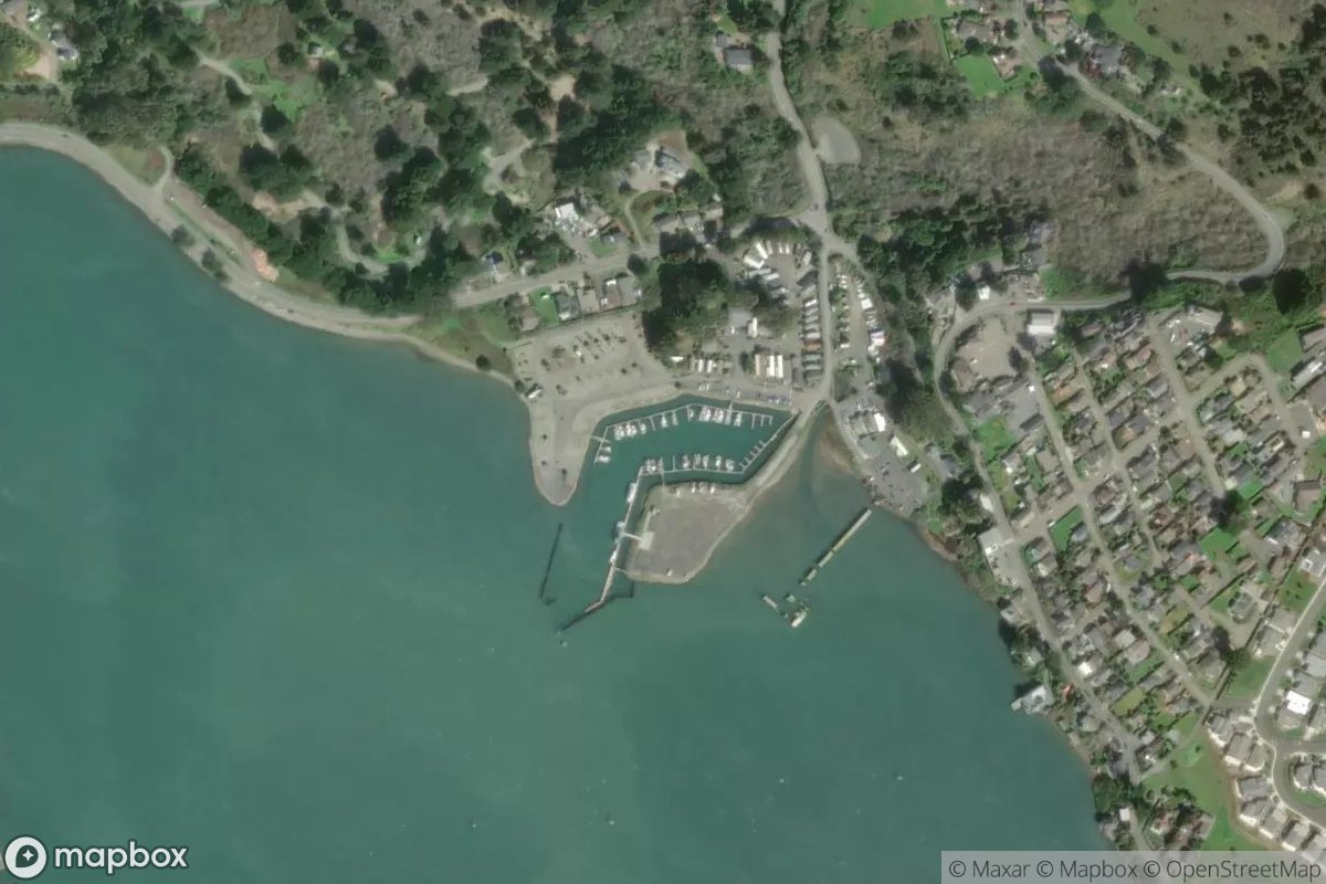 Satellite view of Porto Bodega Marina