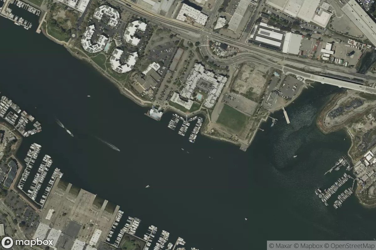 Satellite view of Portobello Marina