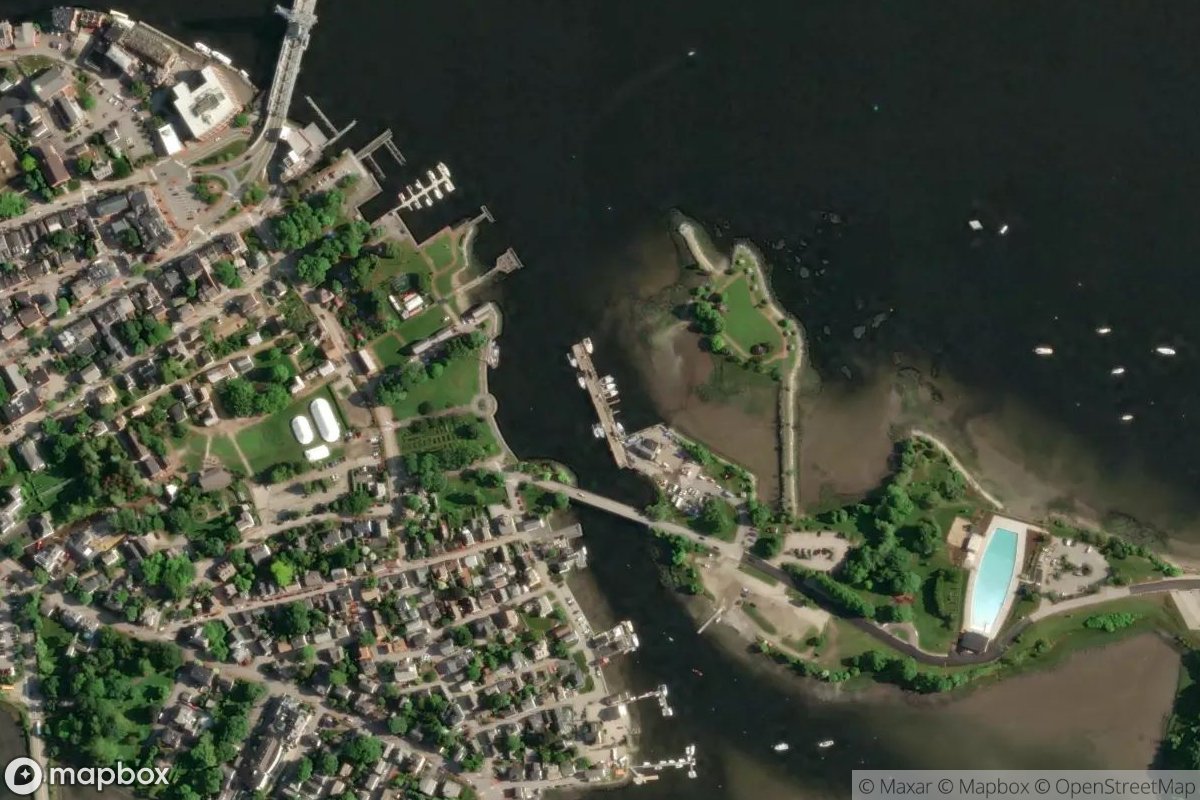 Satellite view of Portsmouth Commercial Fishing Pier