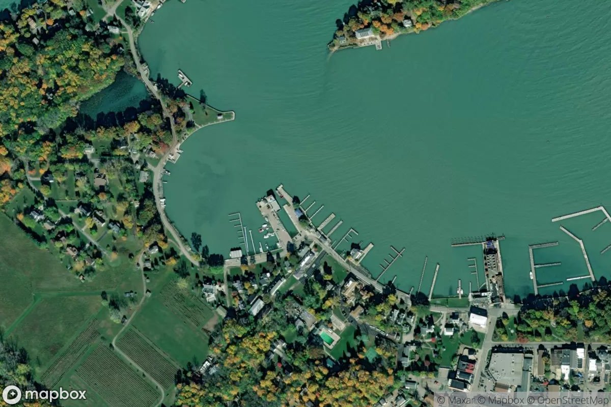 Satellite view of Put-in-Bay Yacht Club